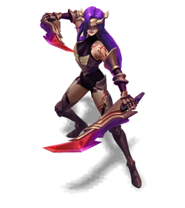 Chosen of the Wolf Katarina Tanzanite chroma