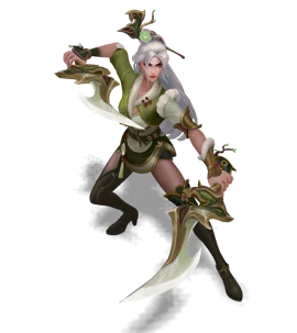 Petals of Spring Katarina Peridot chroma