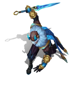 Blood Moon Pyke Aquamarine chroma