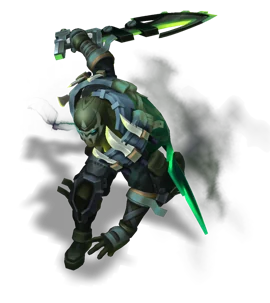 PsyOps Pyke Emerald chroma