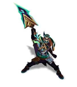 Inkshadow Pyke Turquoise chroma