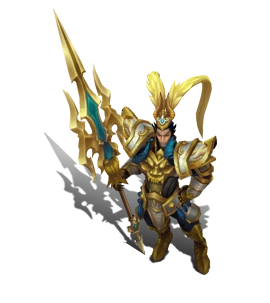 Warring Kingdoms Jarvan IV Golden chroma