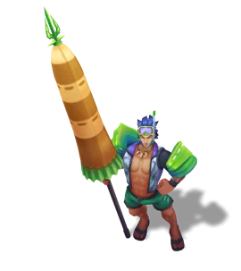 Pool Party Jarvan IV Emerald chroma