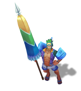 Pool Party Jarvan IV Aquamarine chroma