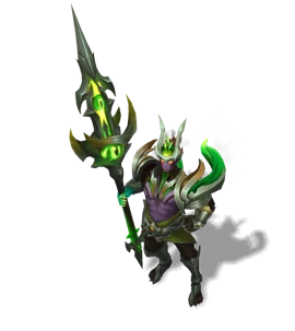 Nightbringer Jarvan IV Emerald chroma
