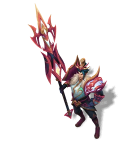 Mythmaker Jarvan IV Rose Quartz chroma