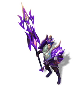 Mythmaker Jarvan IV Tanzanite chroma