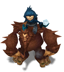 Classic Nunu & Willump Sasquatch chroma