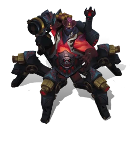 High Noon Urgot Ruby chroma