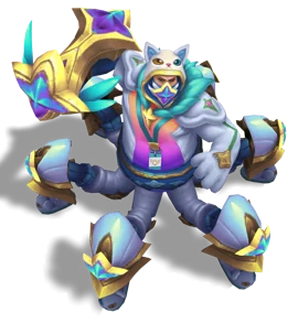 Pajama Guardian Cosplay Urgot Pearl chroma