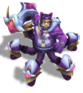 Pajama Guardian Cosplay Urgot Amethyst chroma