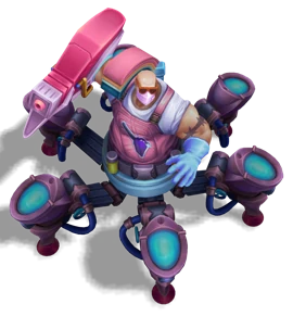Urgot the Clogfather Rose Quartz chroma