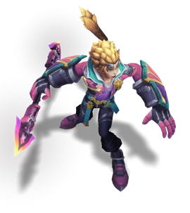 Battle Academia Wukong Rose Quartz chroma