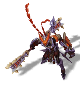Mecha Kingdoms Wukong Ruby chroma