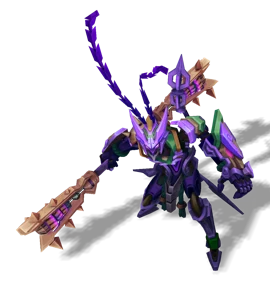 Mecha Kingdoms Wukong Amethyst chroma