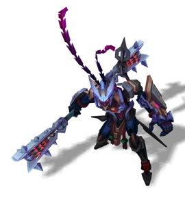 Mecha Kingdoms Wukong Obsidian chroma