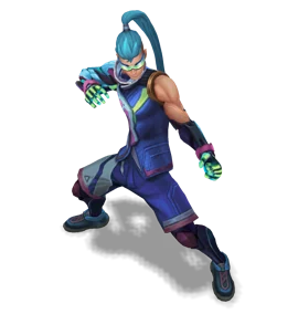 Zenith Games Lee Sin Sapphire chroma