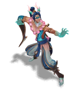 Heavenscale Lee Sin Aquamarine chroma
