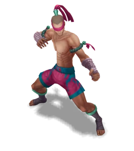 Muay Thai Lee Sin Rose Quartz chroma