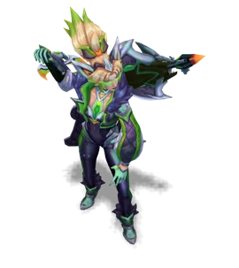 Battle Bat Vayne Emerald chroma