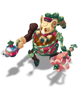 Cafe Cuties Rumble Ruby chroma