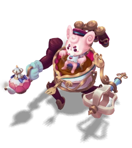 Cafe Cuties Rumble Rose Quartz chroma