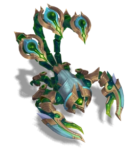 Cosmic Sting Skarner Emerald chroma