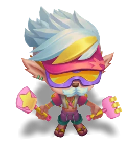 Pool Party Heimerdinger Rose Quartz chroma