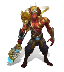 Lunar Guardian Nasus Ruby chroma