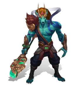 Lunar Guardian Nasus Turquoise chroma