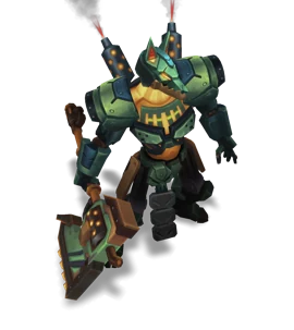 Battlecast Nasus Emerald chroma