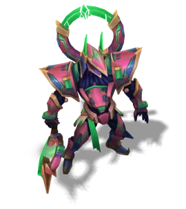 Armored Titan Nasus Ruby chroma