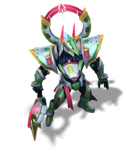 Armored Titan Nasus Emerald chroma