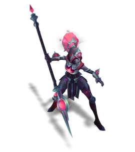 Cosmic Huntress Nidalee Obsidian chroma