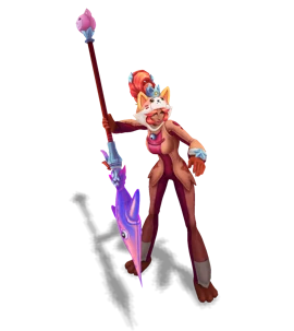 Kittalee (Nidalee) Ruby chroma