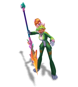 Kittalee (Nidalee) Peridot chroma