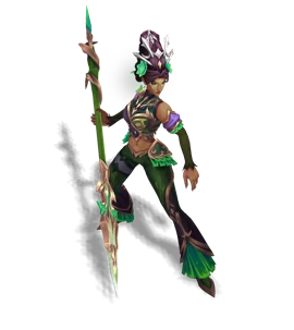 La Ilusión Nidalee Emerald chroma