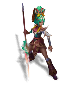 Spirit Blossom Nidalee Ruby chroma