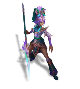 Spirit Blossom Nidalee Turquoise chroma