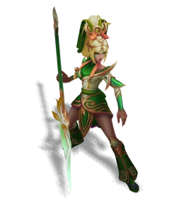 Spirit Blossom Nidalee Emerald chroma
