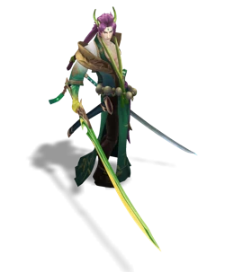 Spirit Blossom Yone Emerald chroma