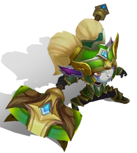 Battle Regalia Poppy Emerald chroma