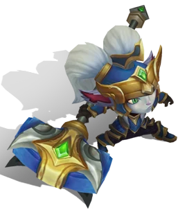 Battle Regalia Poppy Sapphire chroma