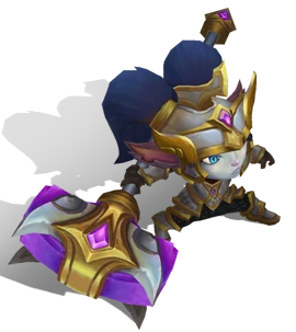 Battle Regalia Poppy Amethyst chroma