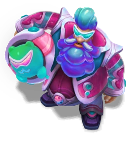 Space Groove Gragas Rose Quartz chroma