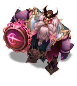 High Noon Gragas Rose Quartz chroma