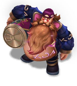 Music Fan Gragas Obsidian chroma