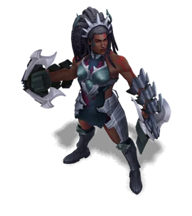 Chosen of the Wolf Ambessa Obsidian chroma