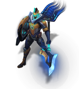 Pulsefire Pantheon Obsidian chroma