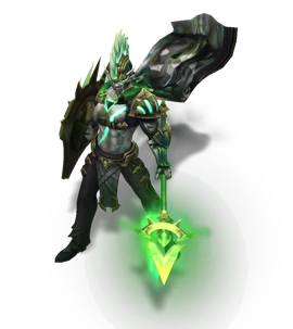 Ruined Pantheon Emerald chroma